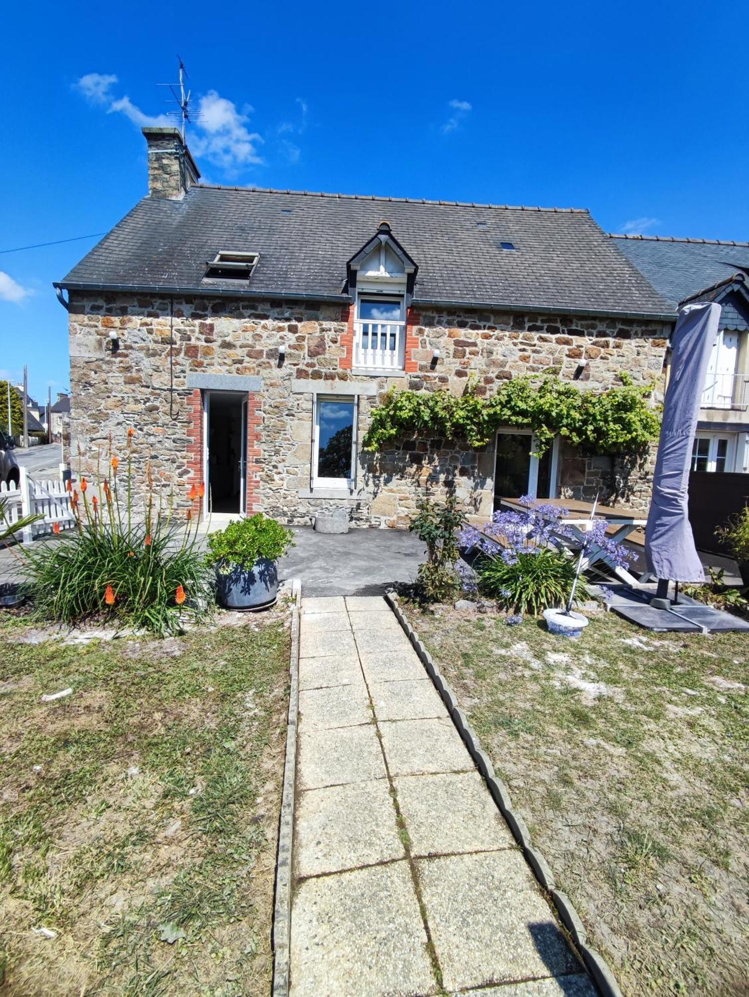 Villa L'Abri Cotier Du Vivier Le Vivier-sur-Mer Esterno foto